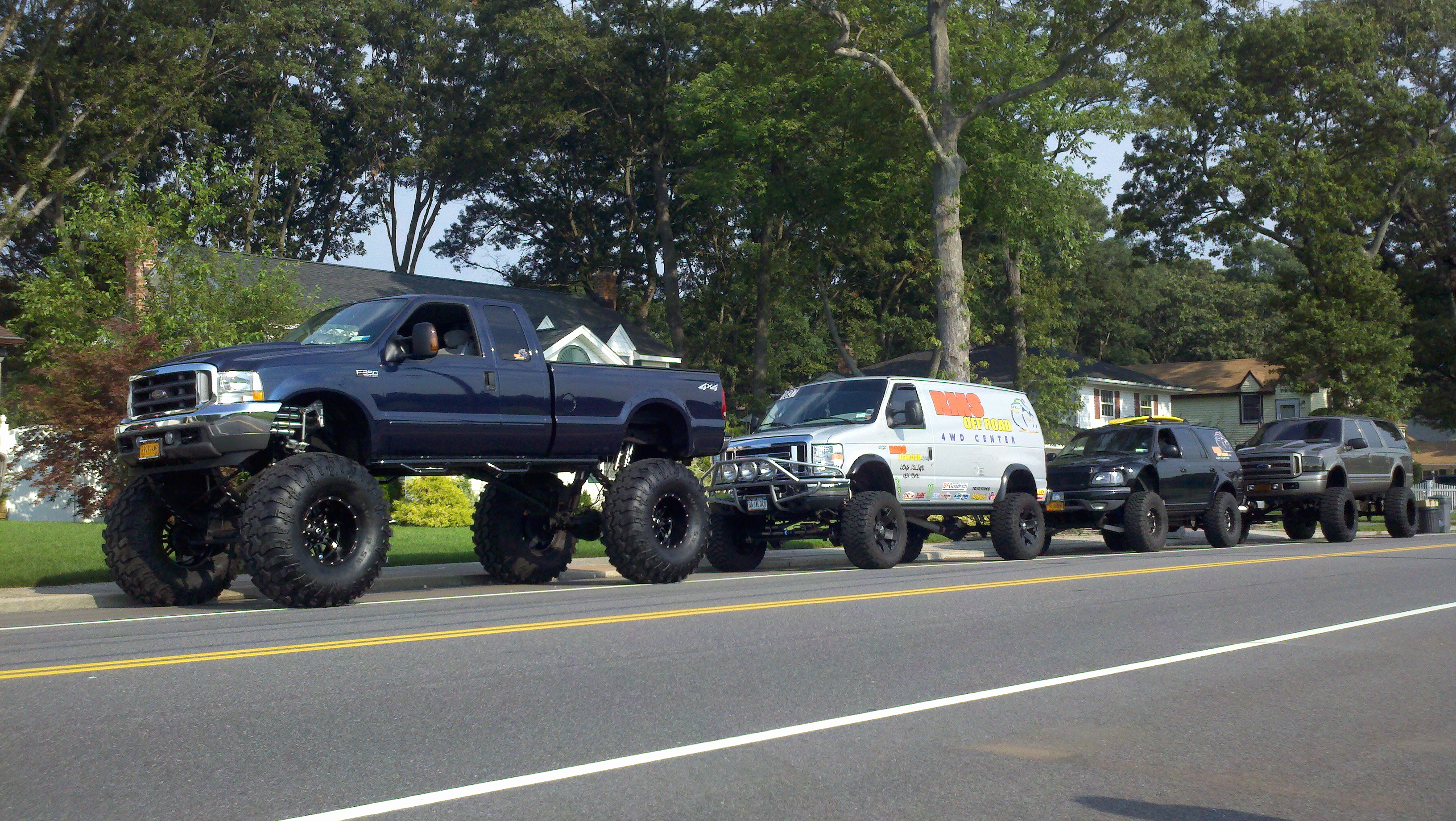 Black Lifted Truck